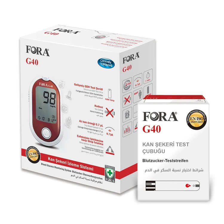 FORA G40 Şeker Ölçüm Cihazı