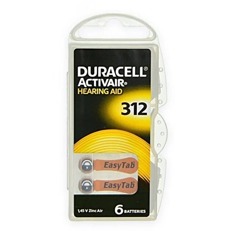 Duracell 312 İşitme Cihazı Pili