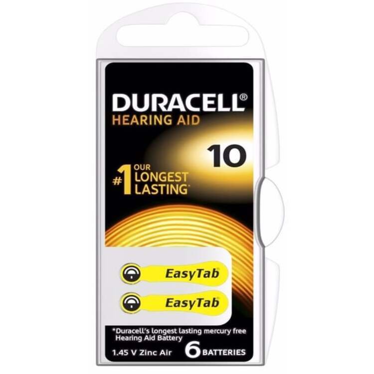 Duracell 10 İşitme Cihazı Pili